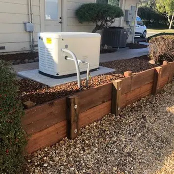 Photo of generator installed by LoDolce Electric