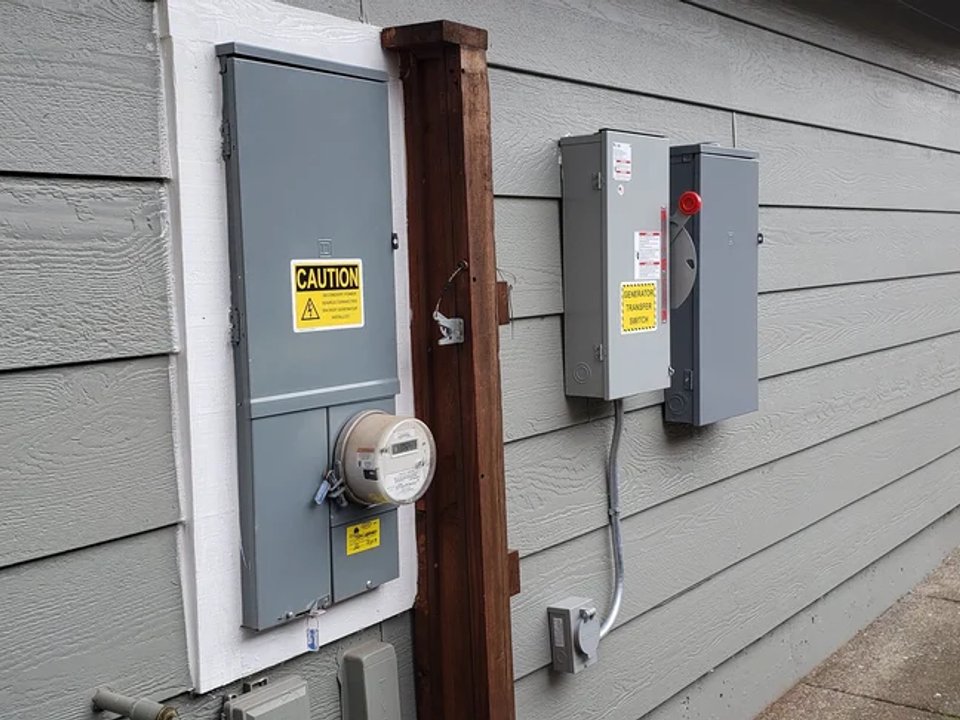 Transfer Switch Installation work by LoDolce Electric